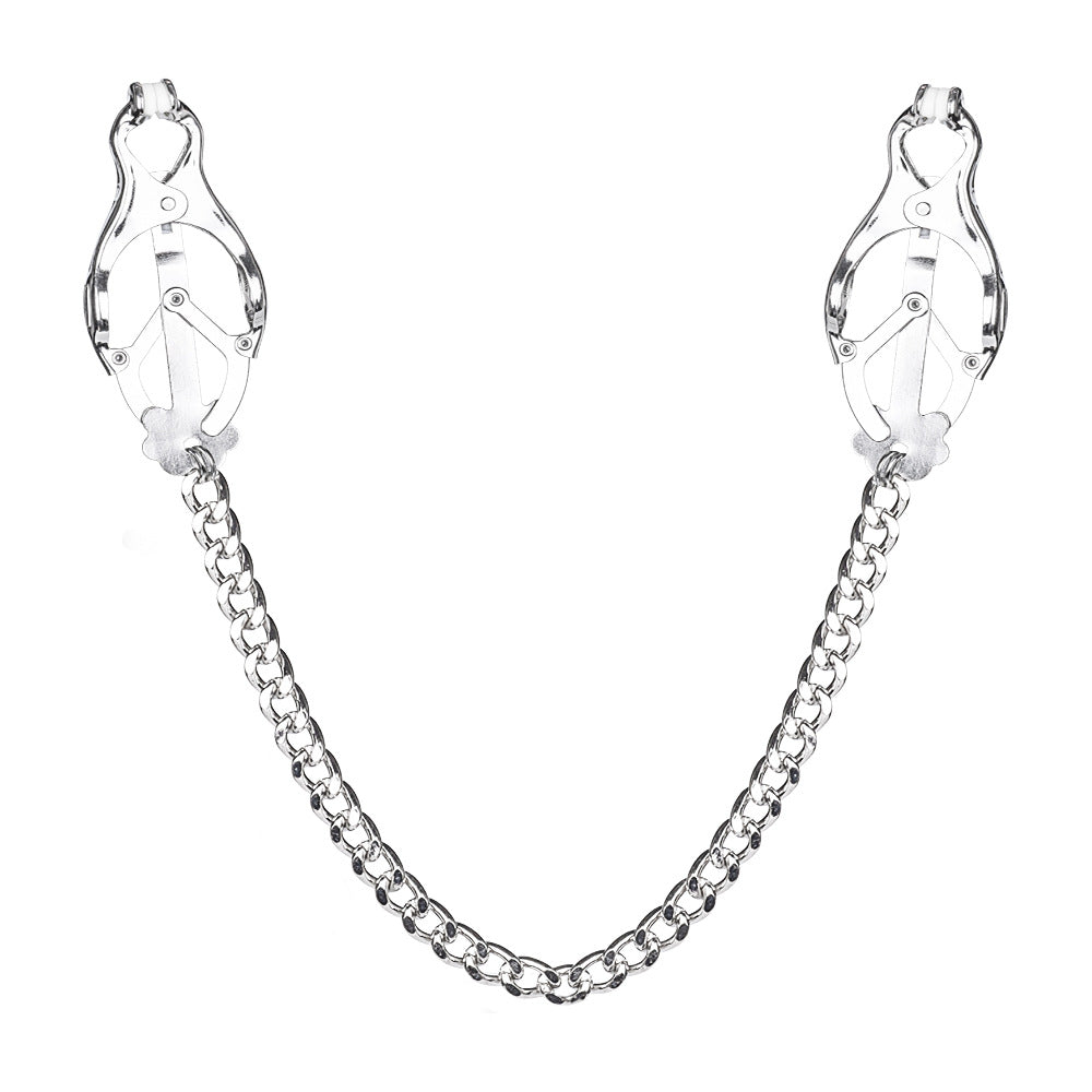 Butterfly Nipple Clamps - BDSM Couples Tease