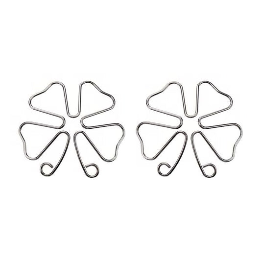 A pair of elegant silver butterfly-shaped nipple clamps for non-piercing body decoration.