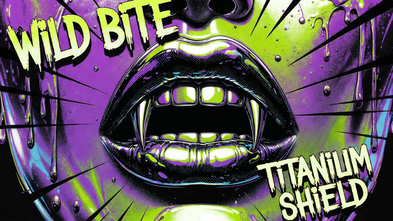 Lyrkra Wild Bite Vampire Fangs Nipple Shield Piercing Jewelry Titanium